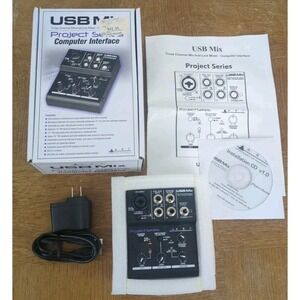 ART USB 3 Channel Mixer "Project Series" Mic-Inst-Line Mixer‎ - Tested
